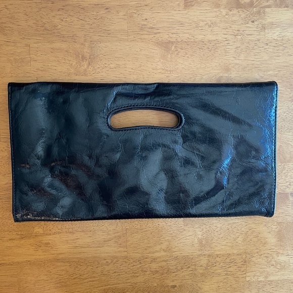 HOBO Black Leather Clutch - Picture 4 of 7